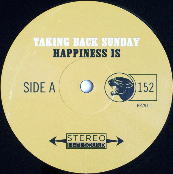 Taking Back Sunday : Happiness Is (LP, Album)