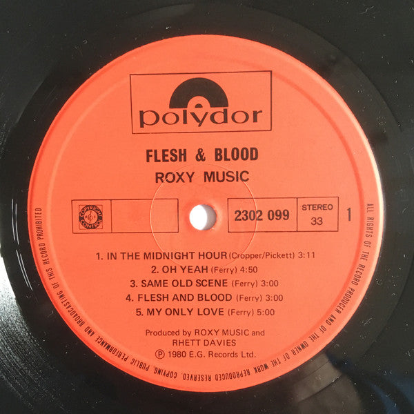 Roxy Music : Flesh + Blood (LP, Album)