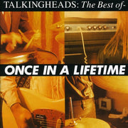 the album cover for Talking Heads - Once in Lifetime