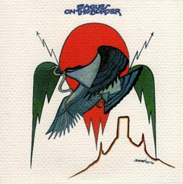 Eagles : On The Border (LP, Album, RP, CTH)
