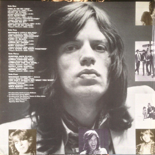 The Rolling Stones : Hot Rocks 1964-1971 (2xLP, Comp, RE, Wad)