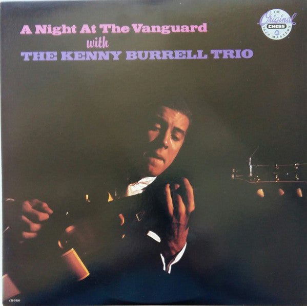 The Kenny Burrell Trio : A Night At The Vanguard (LP, Album, RE)