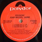 Jean-Michel Jarre : Oxygène (LP, Album, 72 )
