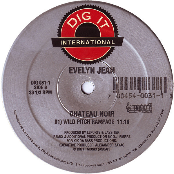 Evelyn Jean : Chateau Noir (12")
