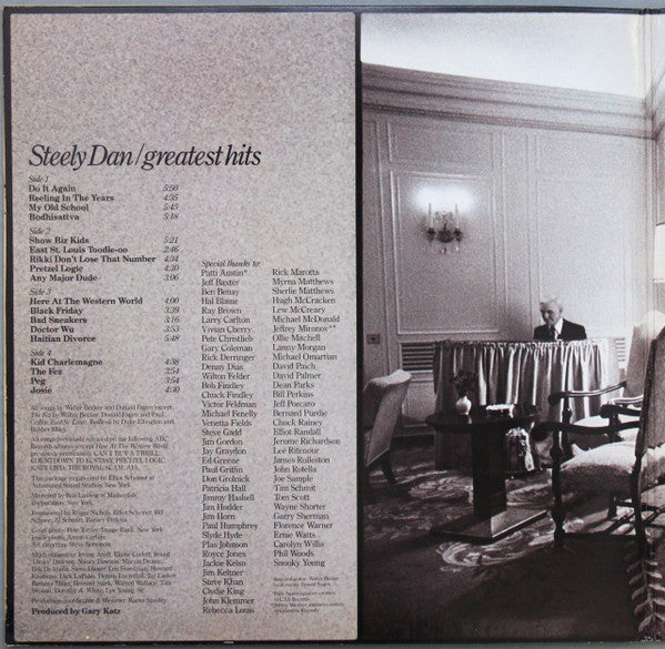 Steely Dan : Greatest Hits (2xLP, Comp, RP, Rai)
