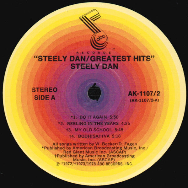 Steely Dan : Greatest Hits (2xLP, Comp, RP, Rai)