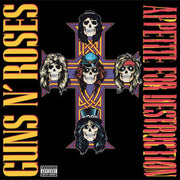 the album cover for Guns N' Roses - Appetite For Destruction [Reissue] [180 Gram]