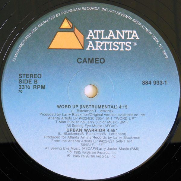 Cameo : Word Up! (12", Single, 70 )