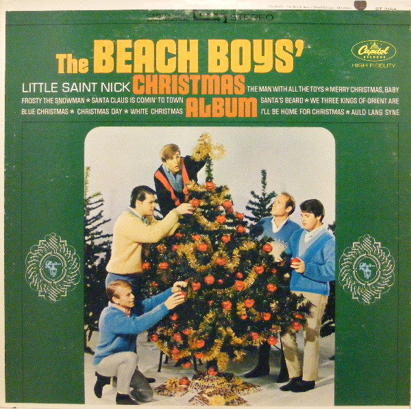 The Beach Boys : The Beach Boys' Christmas Album (LP, Album, Los)