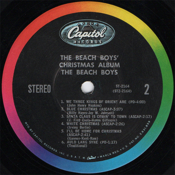 The Beach Boys : The Beach Boys' Christmas Album (LP, Album, Los)