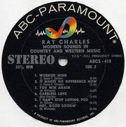 Ray Charles : Modern Sounds In Country And Western Music (LP, Album, RP)