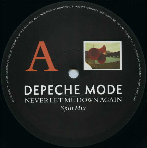 Depeche Mode : Never Let Me Down Again (Split Mix) (12", Single)