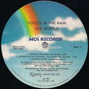 Joe Sample : Voices In The Rain (LP, Album, Pin)