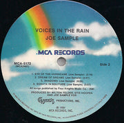 Joe Sample : Voices In The Rain (LP, Album, Pin)