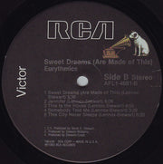 Eurythmics : Sweet Dreams (Are Made Of This) (LP, Album, RP, Ind)