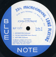 John Coltrane : Blue Train (LP, Album, RE, RM, Uni)
