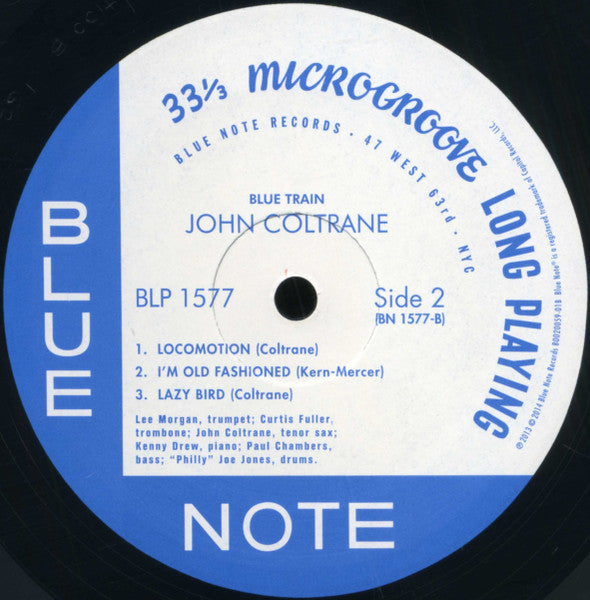 John Coltrane : Blue Train (LP, Album, RE, RM, Uni)