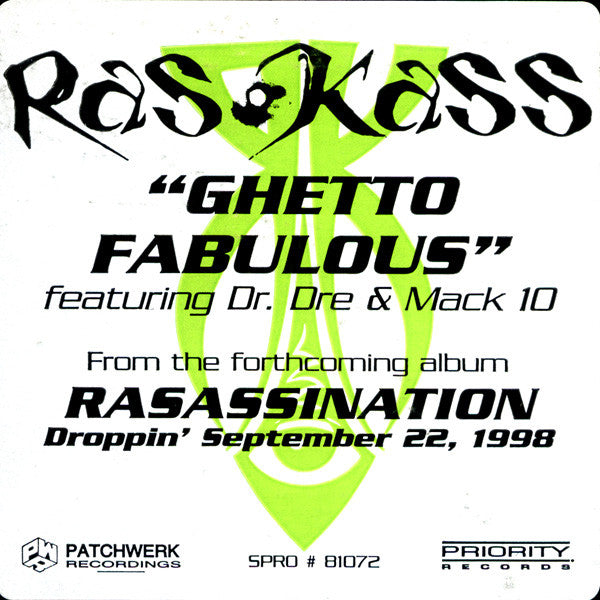 Ras Kass : Ghetto Fabulous (12", Promo)