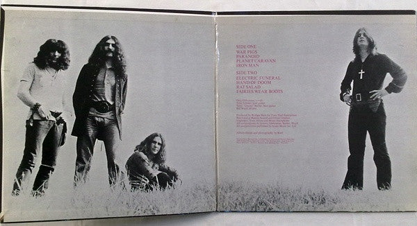 Black Sabbath : Paranoid (LP, Album, Club, RE, RCA)