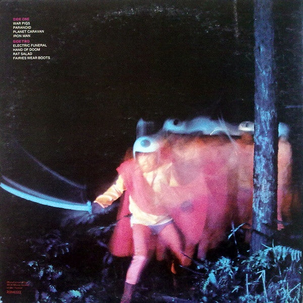 Black Sabbath : Paranoid (LP, Album, Club, RE, RCA)