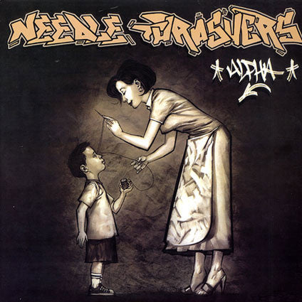 DJ Q-Bert : Needle Thrashers Alpha (12")
