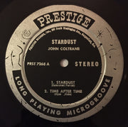 John Coltrane : Stardust (LP, Album, RM)