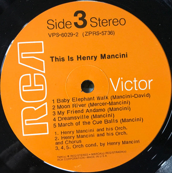 Henry Mancini : This Is Henry Mancini (2xLP, Comp)