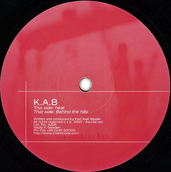 K.A.B* : Disko I Skogen / Heat (12")