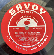 Charlie Parker : The Genius Of Charlie Parker (LP, Album, Comp, Mono)