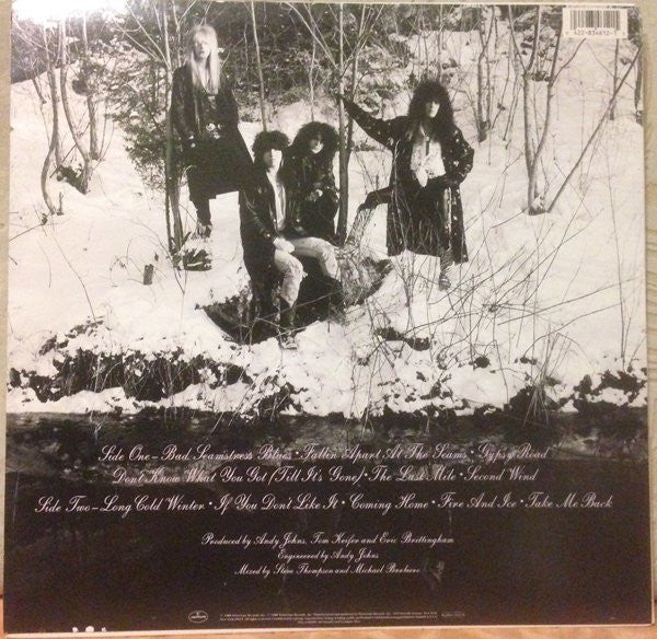 Cinderella (3) : Long Cold Winter (LP, Album, 49 )