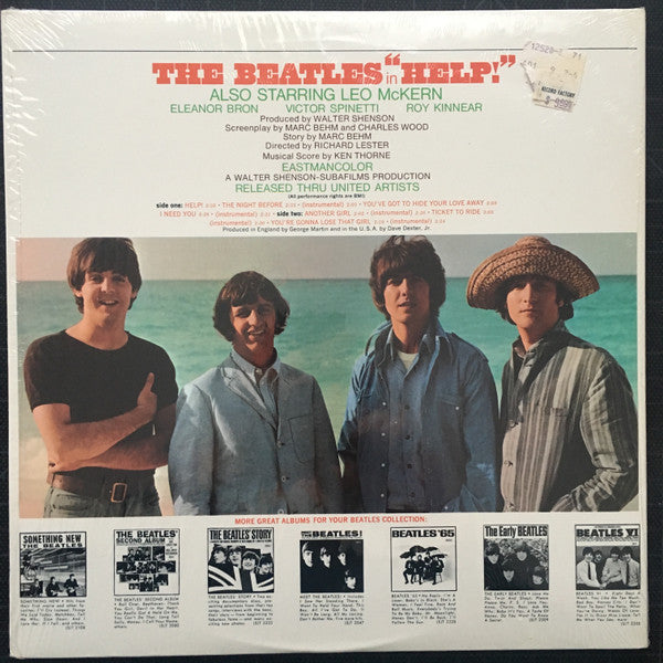 The Beatles : Help! (Original Motion Picture Soundtrack) (LP, Album, RE, Gat)