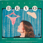Devo : Snowball / Freedom Of Choice (7", Promo, Los)