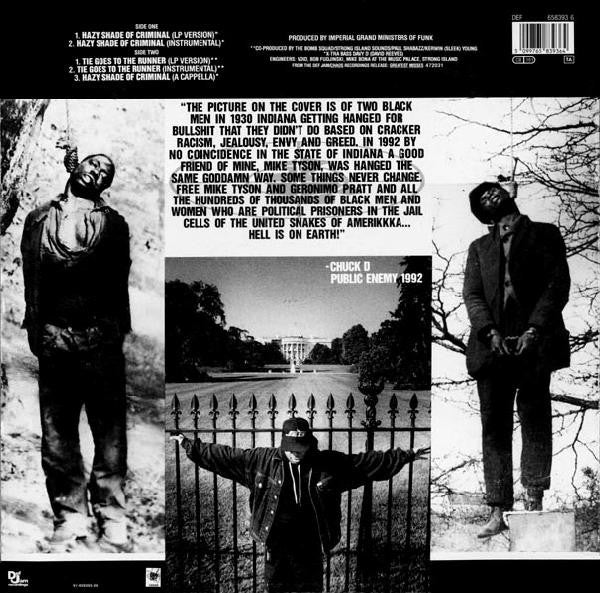 Public Enemy : Hazy Shade Of Criminal (12")
