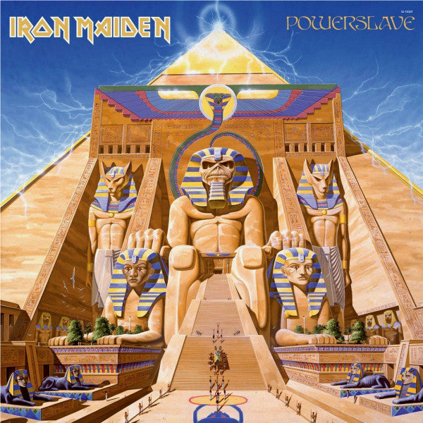 Iron Maiden : Powerslave (LP, Album, Jac)