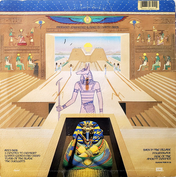 Iron Maiden : Powerslave (LP, Album, Jac)