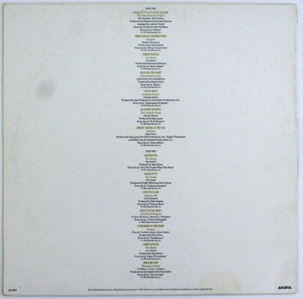 Various : Greatest AOR Hits:  Portrait Of A Decade (LP, Album, Comp)