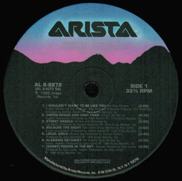 Various : Greatest AOR Hits:  Portrait Of A Decade (LP, Album, Comp)