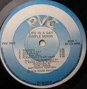 Simple Minds : Life In A Day (LP, Album)