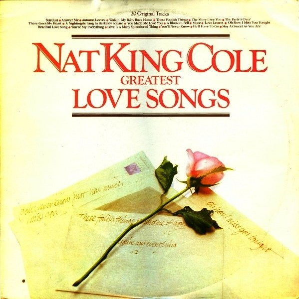 Nat King Cole : 20 Greatest Love Songs (LP, Comp)