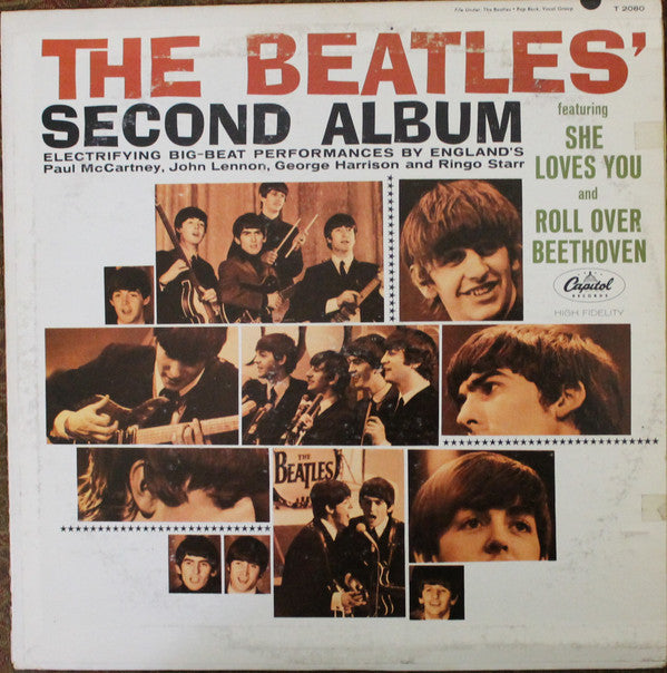 The Beatles : The Beatles' Second Album (LP, Album, Mono, Glo)