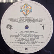 Grateful Dead* : History Of The Grateful Dead, Vol. 1 (Bear's Choice) (LP, Album, RP, Win)