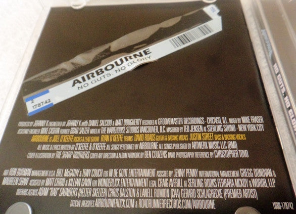 Airbourne : No Guts. No Glory. (CD, Album)