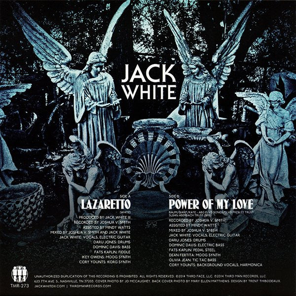 Jack White (2) : Lazaretto (7", Single)