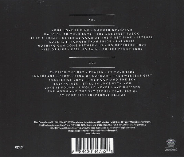 Sade : The Essential Sade (2xCD, Comp)