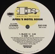 April's Motel Room : Black 14 (12", Promo)
