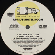 April's Motel Room : Black 14 (12", Promo)