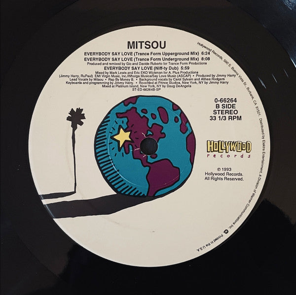 Mitsou : Everybody Say Love (12")