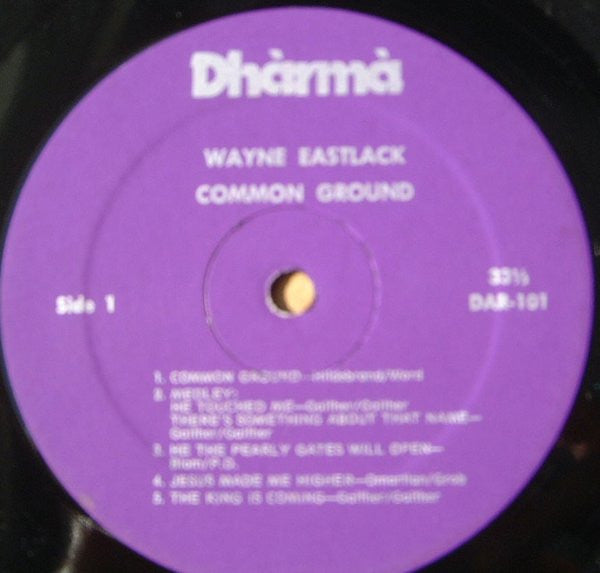 Wayne Eastlack : Common Ground (LP, Album)