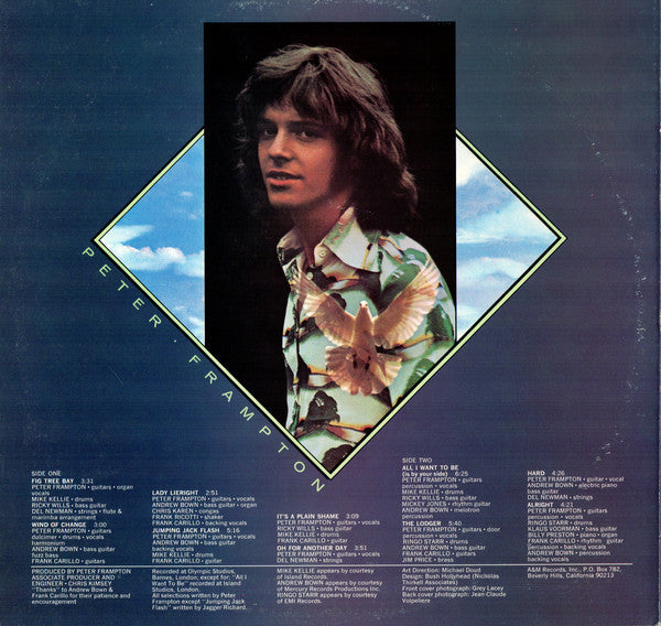 Peter Frampton : Wind Of Change (LP, Album, RE, Ter)