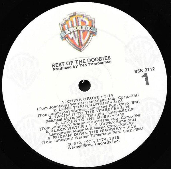 The Doobie Brothers : Best Of The Doobies (LP, Comp, RE, Win)